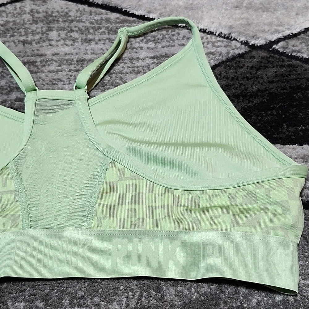 VS PINK ACTIVE 2022 ULTIMATE UNLINED MESH RACERBACK SPORTS BRA XL